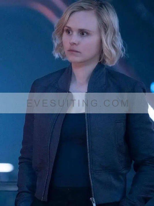 Star Trek Picard S01 Dr. Agnes Jurati Grey Jacket