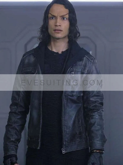 Star Trek Picard S02 Elnor Black Leather Jacket