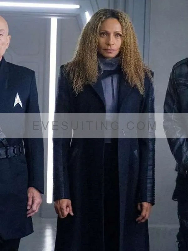 Star Trek Picard S02 Raffi Musiker Black Coat