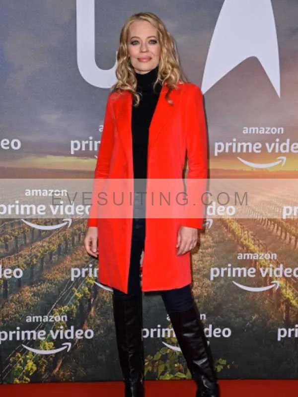 Star Trek Picard Seven of Nine Jeri Ryan Red Coat