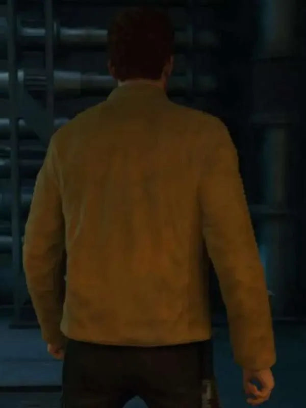 Star Wars Jedi Survivor Cal Kestis Yellow Leather Jacket