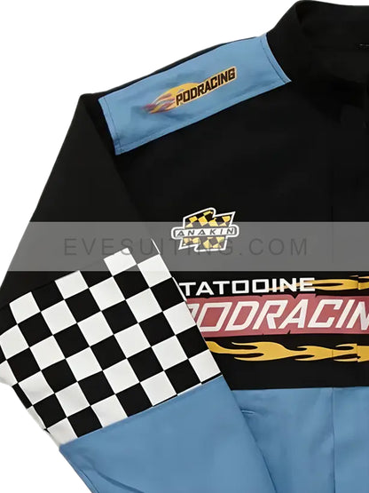 Star Wars Podracing Blue & Black Racing Jacket