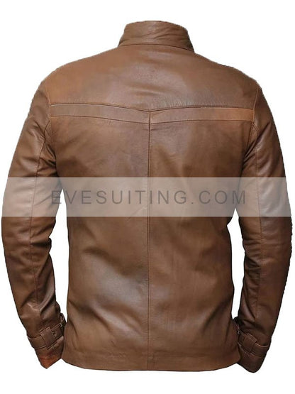 Star Wars The Force Awaken Finn John Boyega Leather Jacket