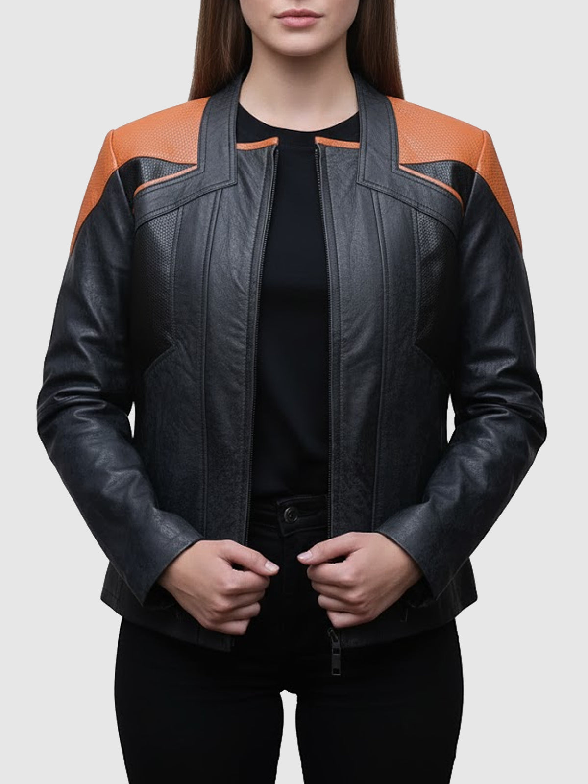 Star Trek: Picard S03 Raffi Musiker Leather Jacket