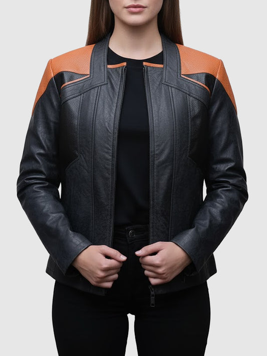 Star Trek: Picard S03 Raffi Musiker Leather Jacket