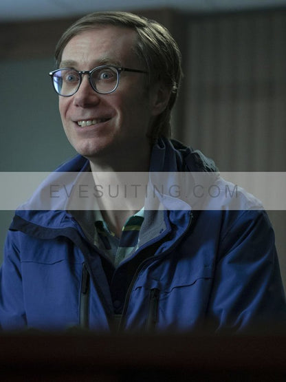 Stephen Merchant Tv Series The Outlaws S02 Gregory Dillard Blue Jacket