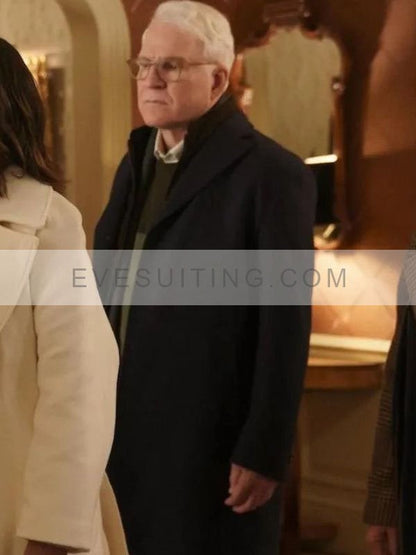 Steve Martin Only Murders In the Building S02 Plaid Coat