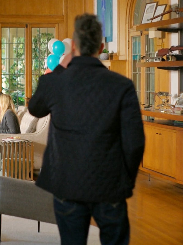 Steven Cellar Door 2024 Randy Sean Schulman Black Quilted Jacket