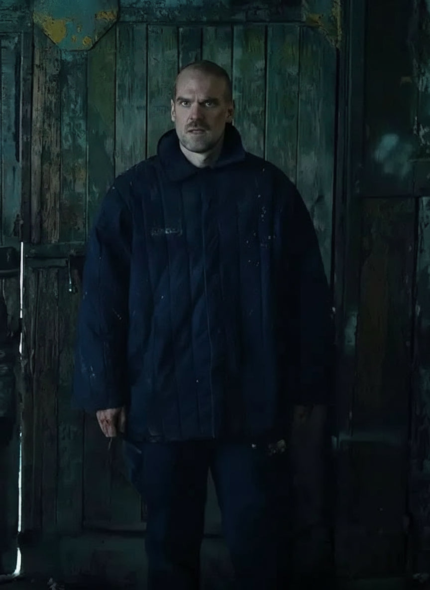 Stranger Things David Harbour Blue Jacket