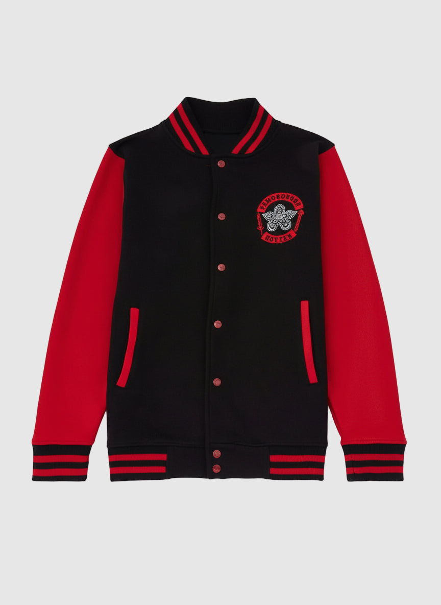 Stranger Things Demogorgon Hunter Varsity Jacket