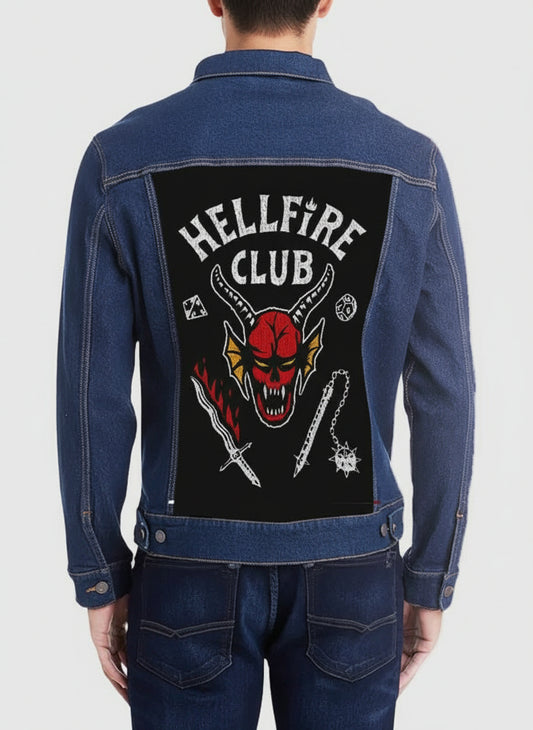 Stranger Things Hellfire Club Denim Jacket