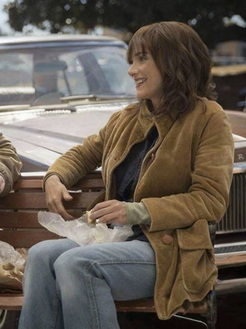 Stranger Things Joyce Byers Corduroy Coat