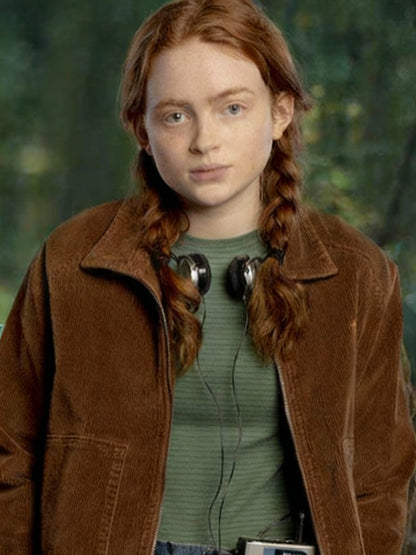Stranger Things Max Mayfield Brown Jacket