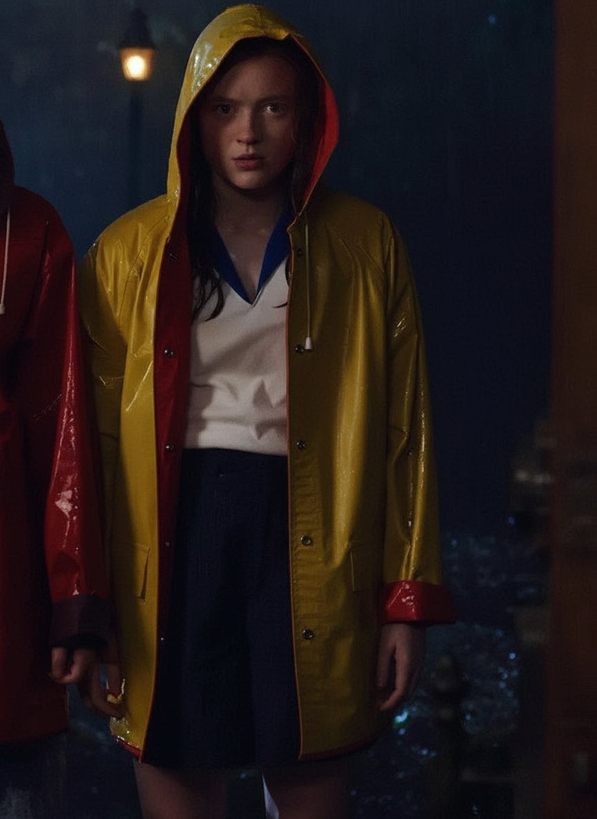 Stranger Things Max Mayfield Yellow Raincoat