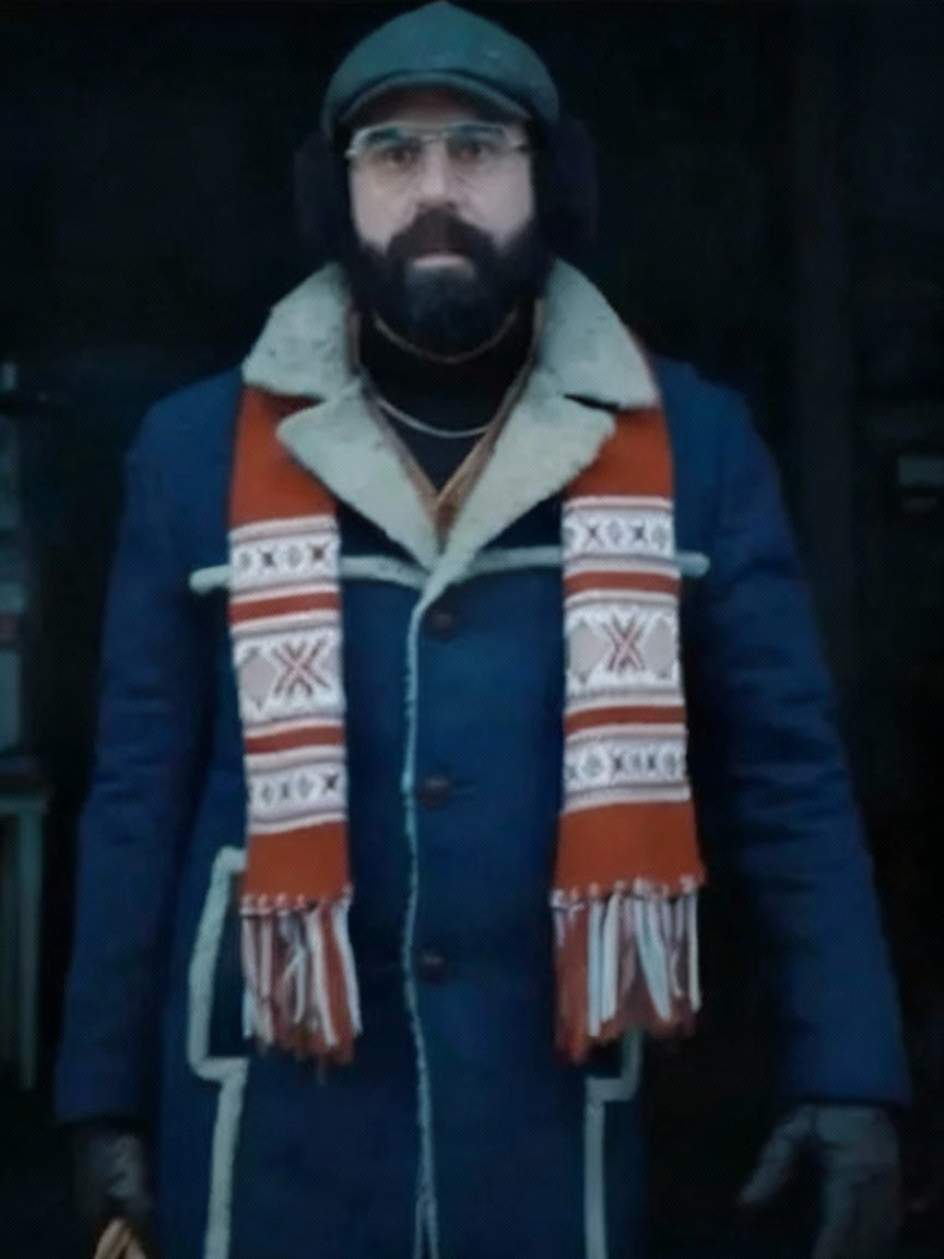 Stranger Things Murray Bauman Blue Coat