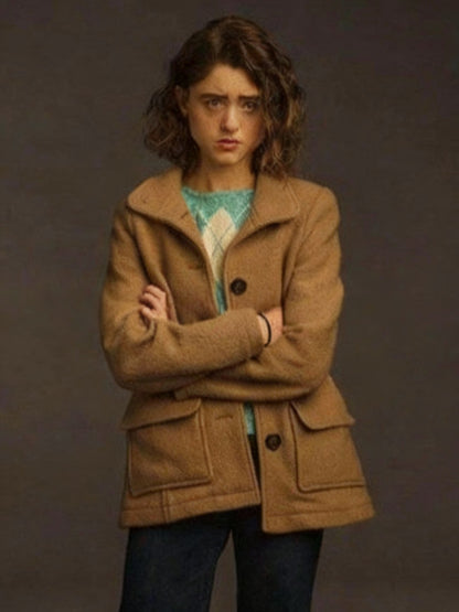 Stranger Things Nancy Wheeler Wool Coat