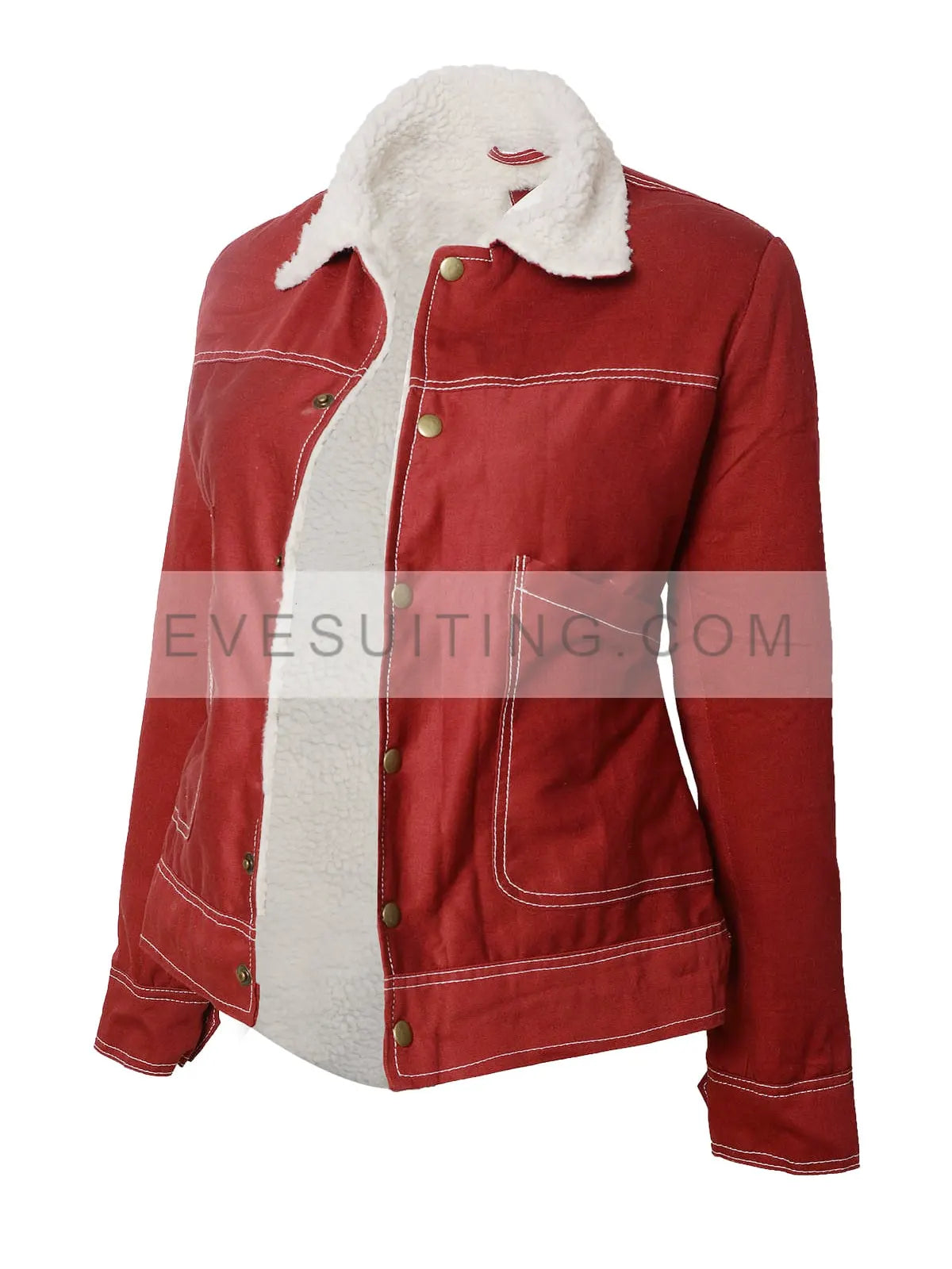 Stranger Things Natalia Dyer Red Jacket
