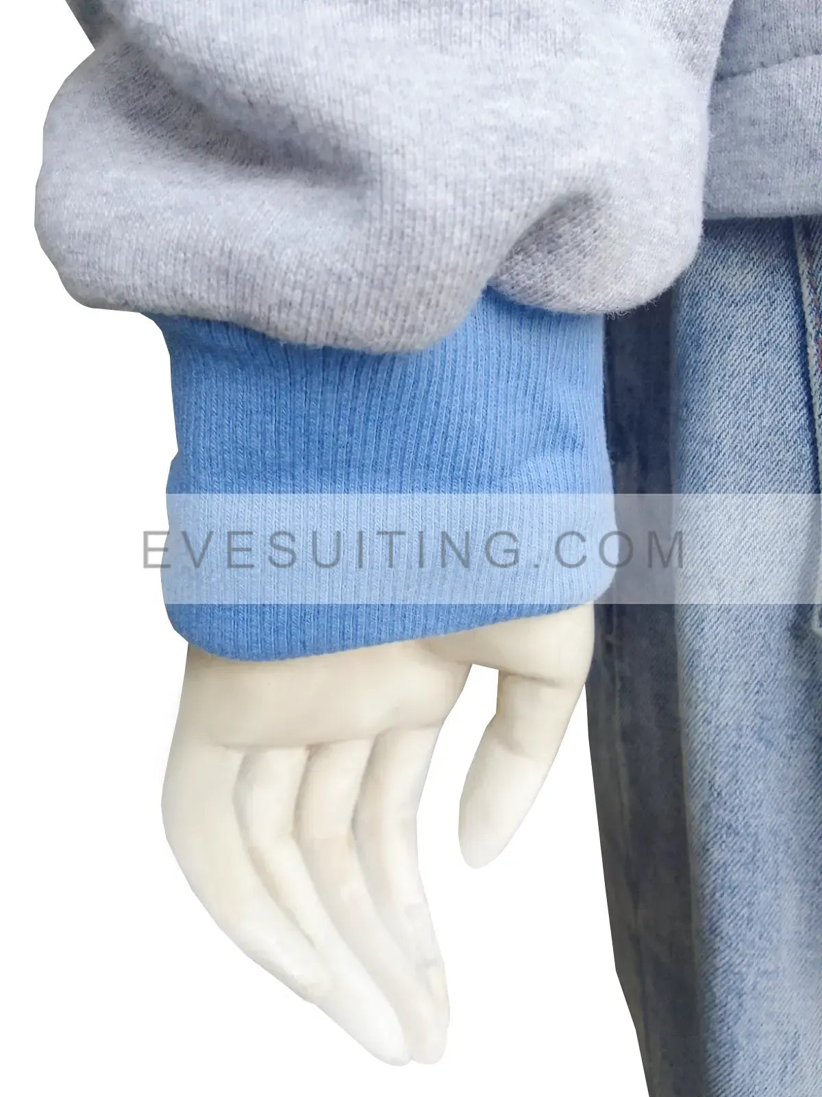 Stranger Things Season 4 Karen Wheeler Fleece Grey Jacket