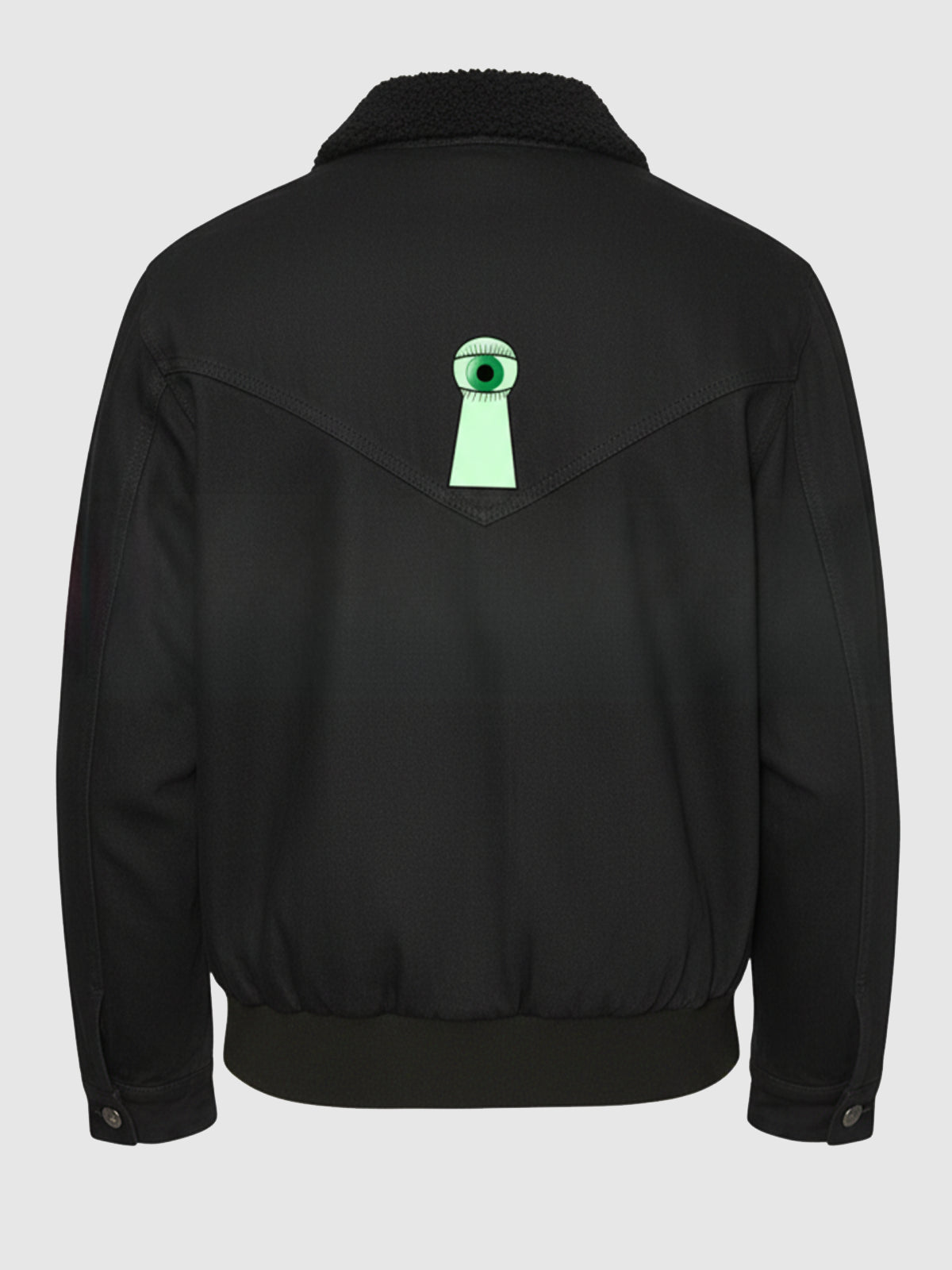 Stranger Things Robin Buckley Black Denim Jacket