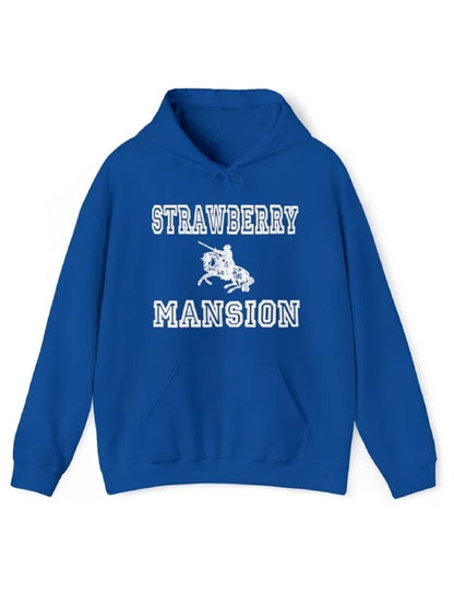 Strawberry Mansion Fleece Hoodie front view