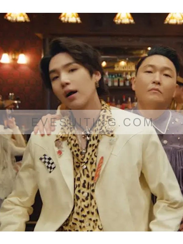 Suga Song That That Min Yoon-gi Leather Jacket