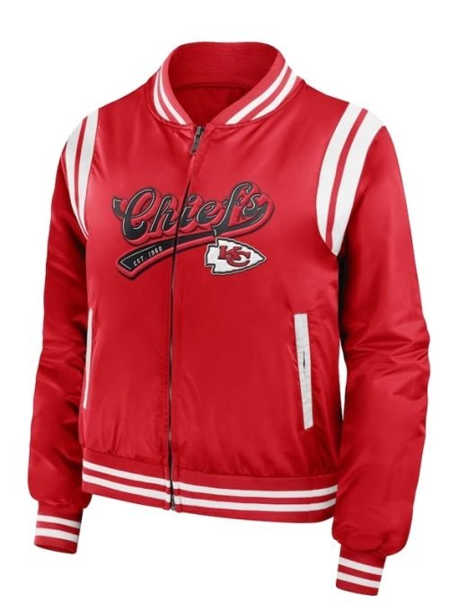 Super Bowl Taylor Swift Chiefs Bomber Jacket
