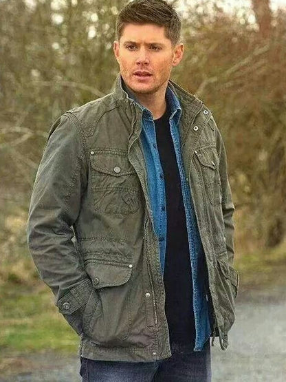 Supernatural Dean Winchester Green Jacket