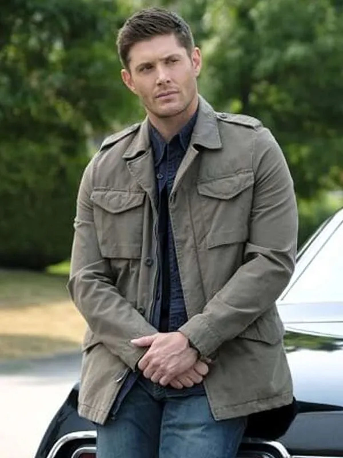 Supernatural Dean Winchester Grey Jacket