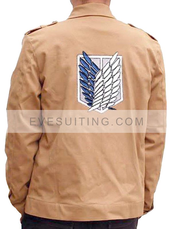 Survey Corps Attack On Titan Scout Regiment Cotton Brown Jacket
