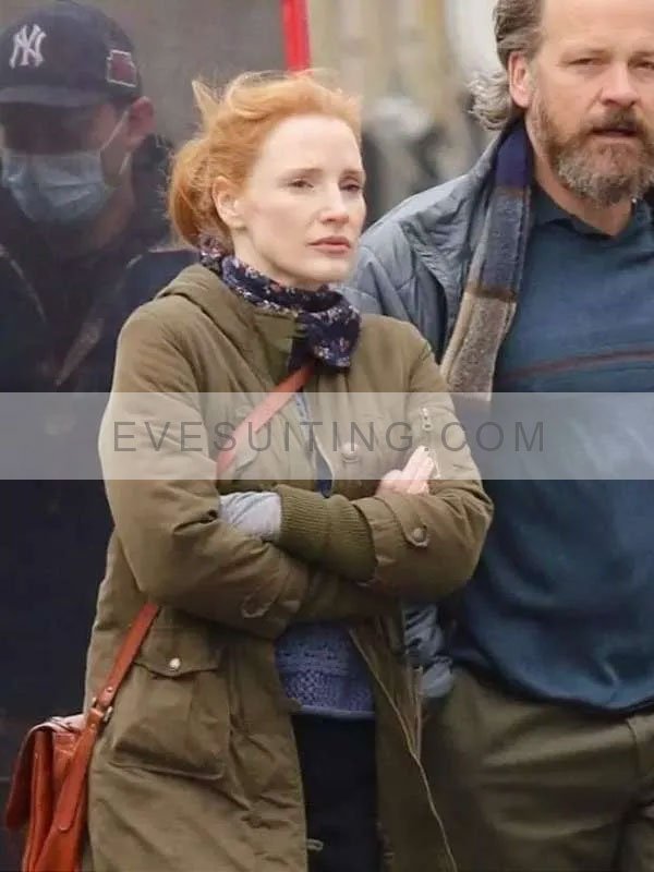 Sylvia Memory 2024 Olive Green Hooded Coat