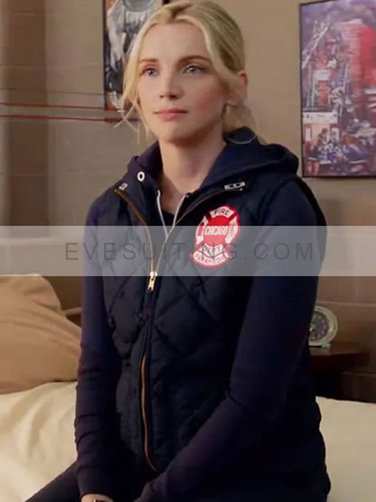 Sylvie Brett Chicago Fire Season 12 Quilted Vest