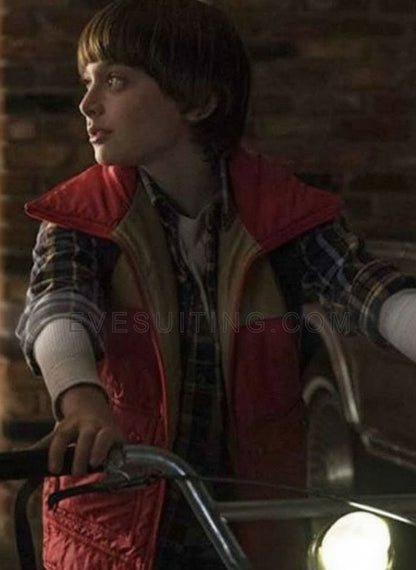 TV Series Stranger Things Noah Schnapp Puffer Vest