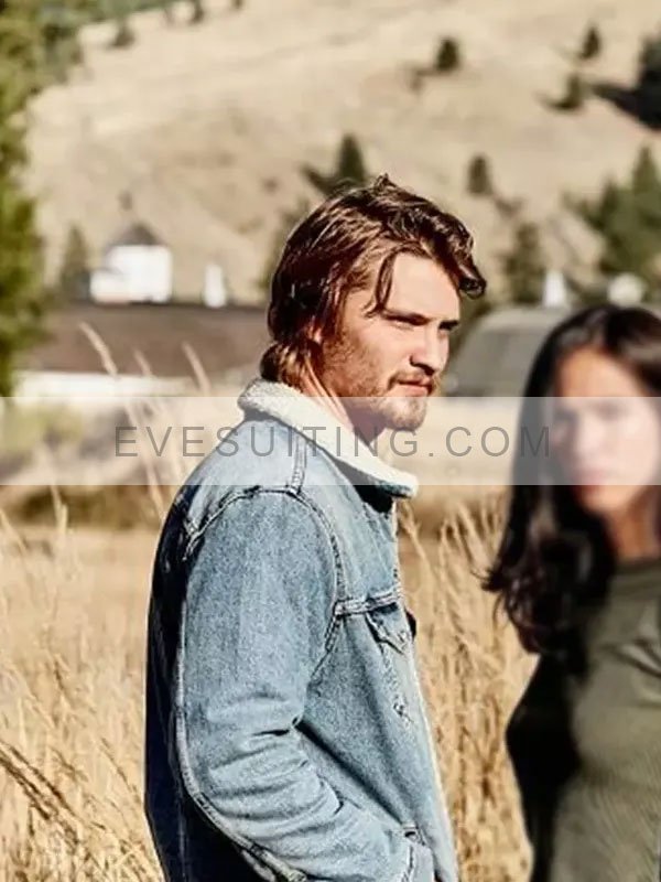 TV Series Yellowstone Kayce Dutton Denim Blue Jacket