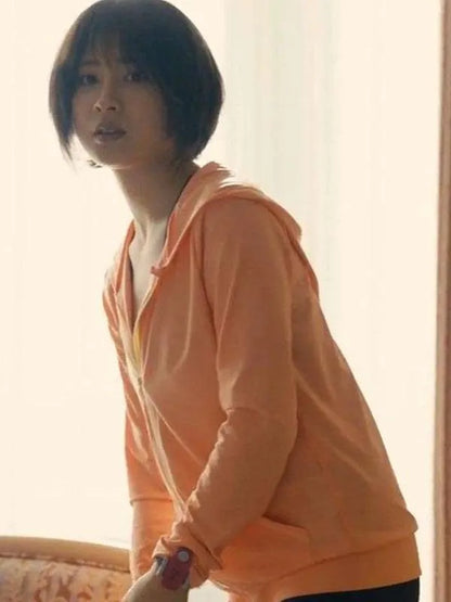 Tao Tsuchiya Alice in Borderland Yuzuha Usagi Orange Hoodie
