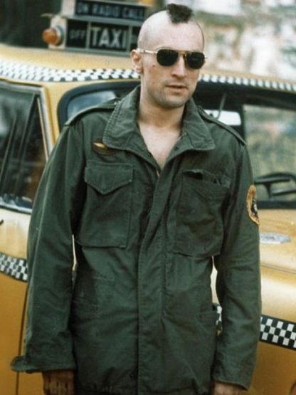 Taxi Driver Robert De Niro Military Cotton Jacket