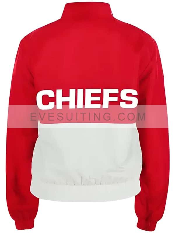 Taylor Swift Kansas City Chiefs Red And White Bomber Jacket