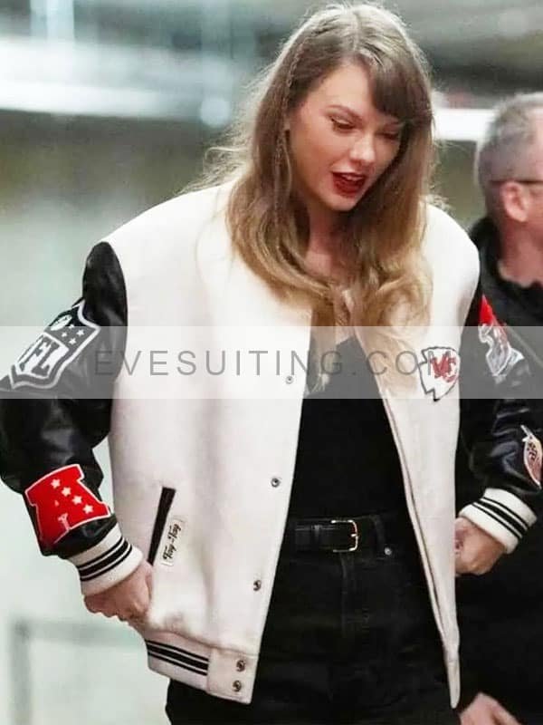 Taylor Swift Kansas City Chiefs Varsity Jacket