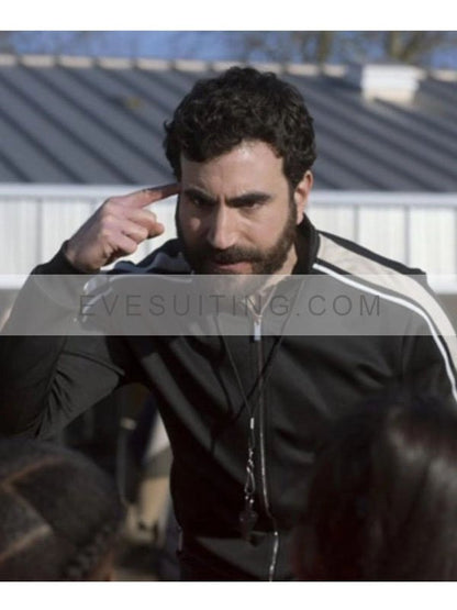 Ted lasso Roy Kent Black Track Jacket