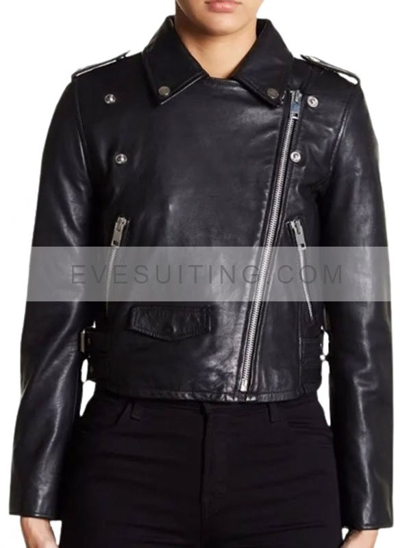 Tess Fast X 2023 Black Motorcycle Leather Jacket