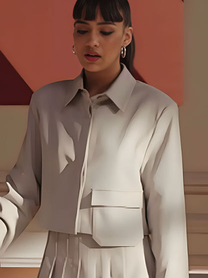 Thalia Besson Emily In Paris Season 4 Cropped Jacket