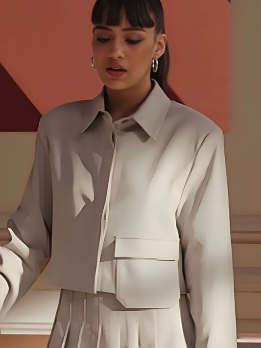 Thalia Besson Emily In Paris Season 4 Cropped Jacket