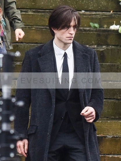 The Batman Robert Pattinson Wool Coat
