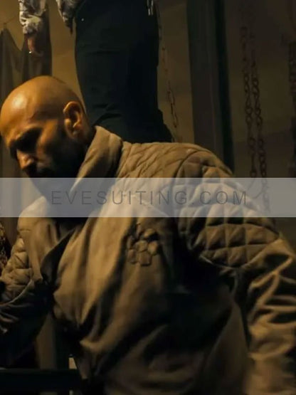 The Beekeeper 2024 Jason Statham Quilted Jacket