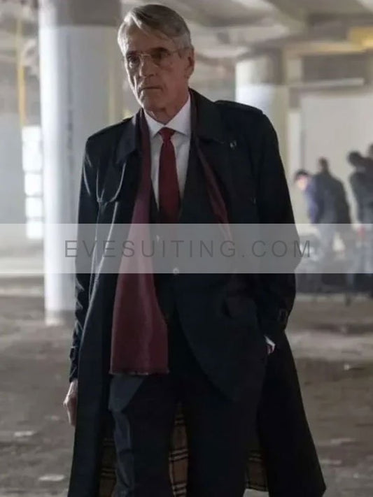 The Beekeeper 2024 Wallace Westwyld Trench Coat