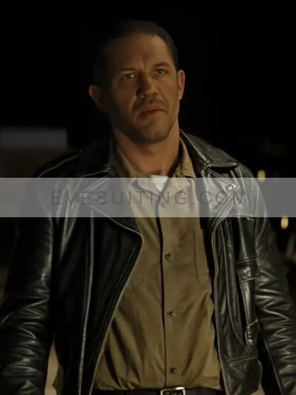The Bikeriders 2024 Tom Hardy Leather Jacket