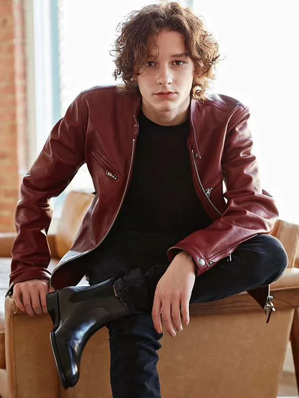 The Black Phone Mason Thames Inspired Leather Jacket