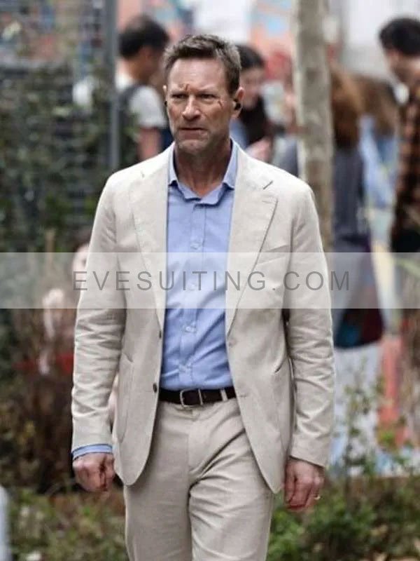 The Bricklayer 2024 Aaron Eckhart Blazer
