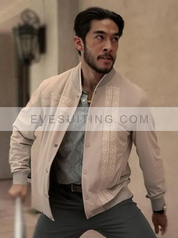 The Brothers Sun 2024 Charles Sun White Jacket