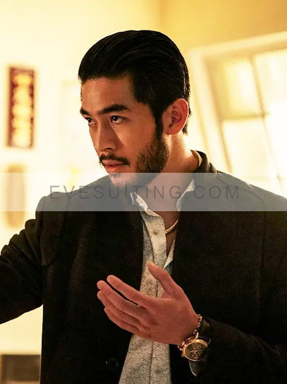 The Brothers Sun 2024 Justin Chien Black Blazer