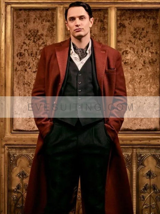 The Continental 2023 Winston Scott Maroon Coat